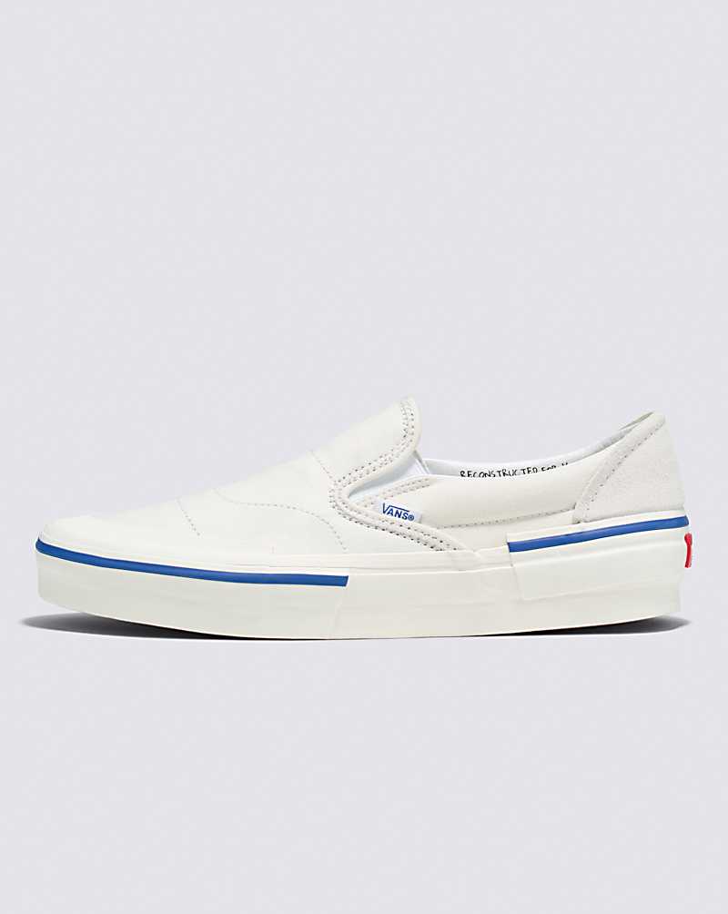 Vans Slip-On Reconstruct Shoe Men Slip On Shoes White | XB1-4978