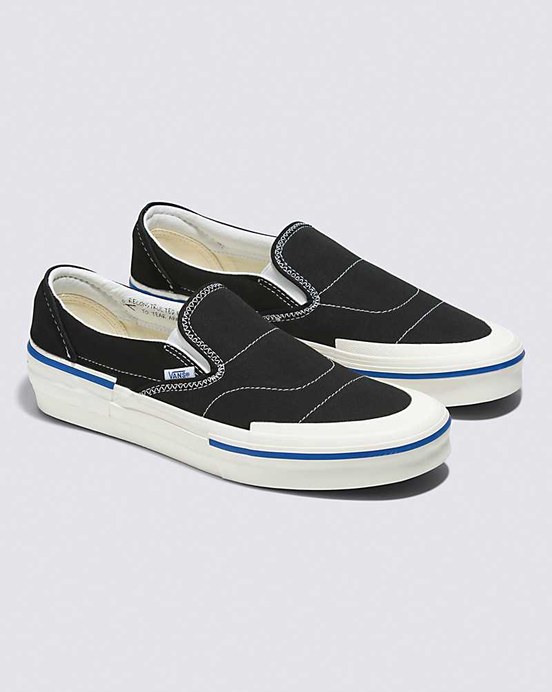 Vans Slip-On Reconstruct Shoe Men Slip On Shoes Black | AF1-7864