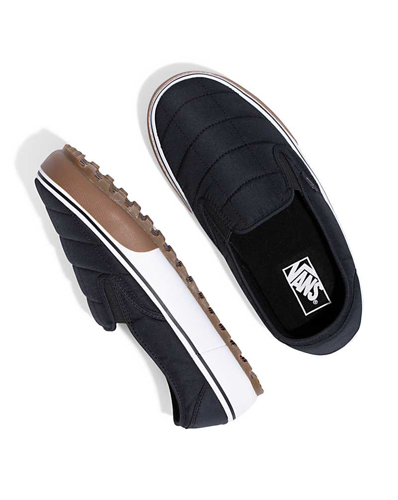 Vans Snow Lodge Slipper Men Slippers Black | HT1-7326