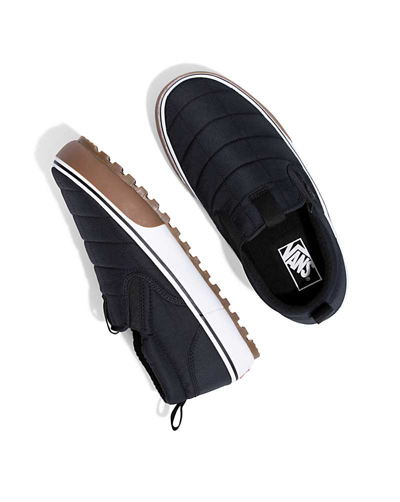 Vans Snow Lodge Slipper Mid Men Slippers Black | YB1-1399