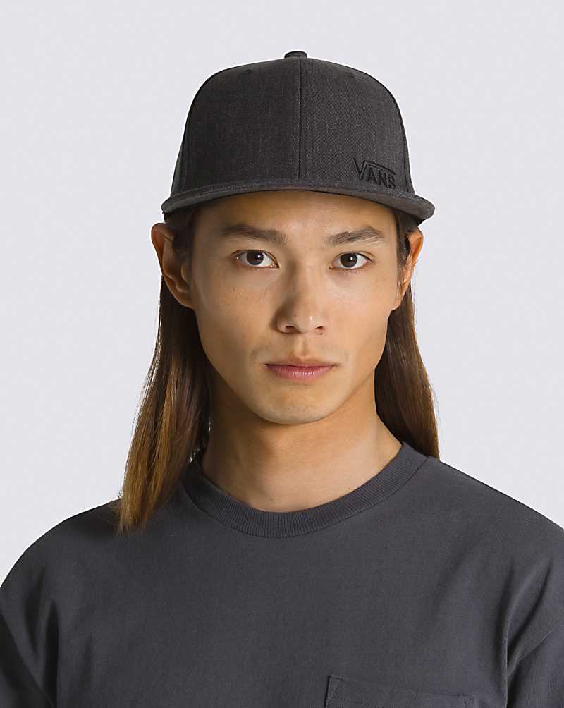 Vans Splitz Men Hats Charcoal | MI1-3657