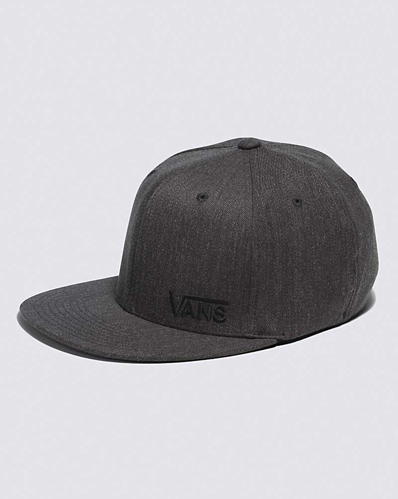 Vans Splitz Men Hats Charcoal | MI1-3657