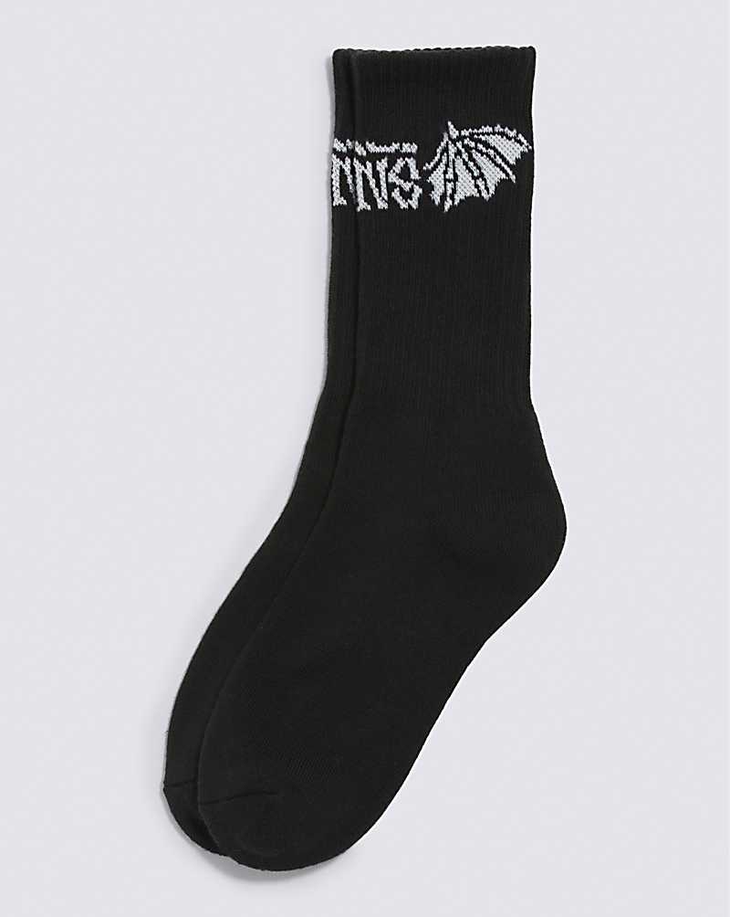 Vans Spooky Crew Kids\' Socks Black | RC1-2931