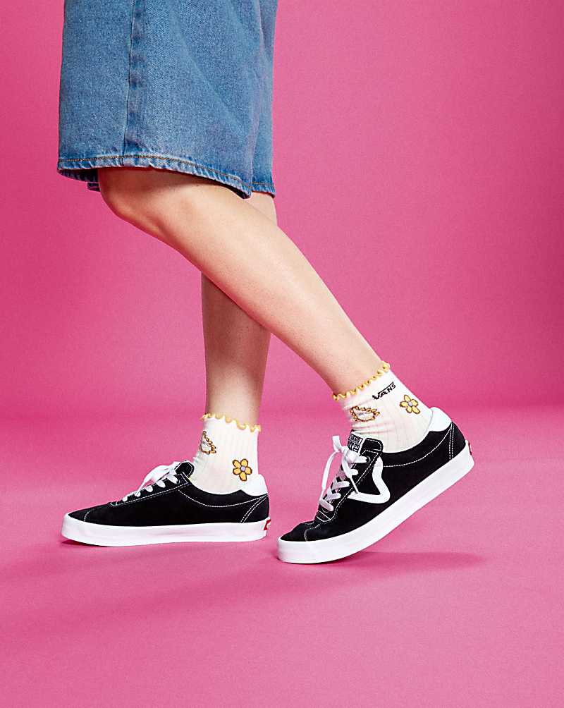 Vans Sport Low Shoe Women Sneakers Black / White | OJ1-4744