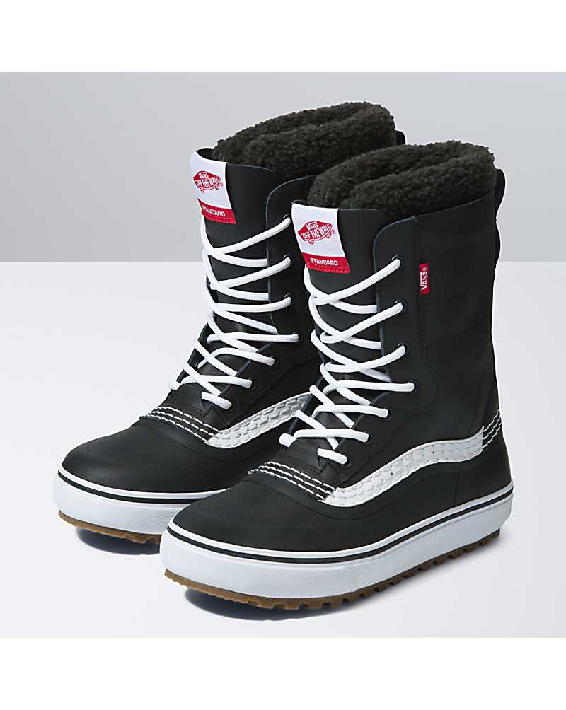 Vans Standard Snow MTE Boot Men Snowboard Boots Black / White | BF1-4414