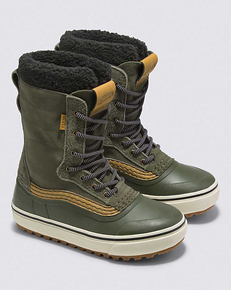 Vans Standard Zip Snow MTE Boot Men Snowboard Boots Olive | PK1-5160