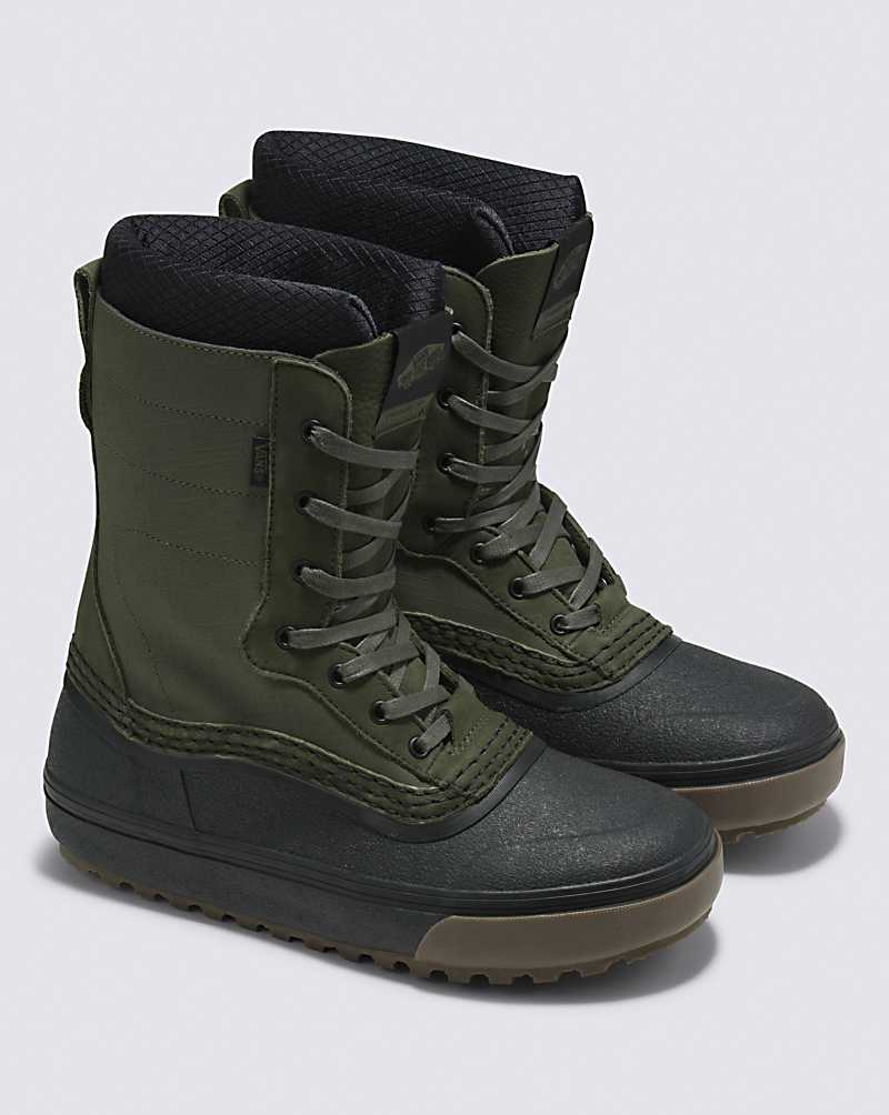 Vans Standard Zip Snow MTE Boot Men Snowboard Boots Green / Black | TR1-4314