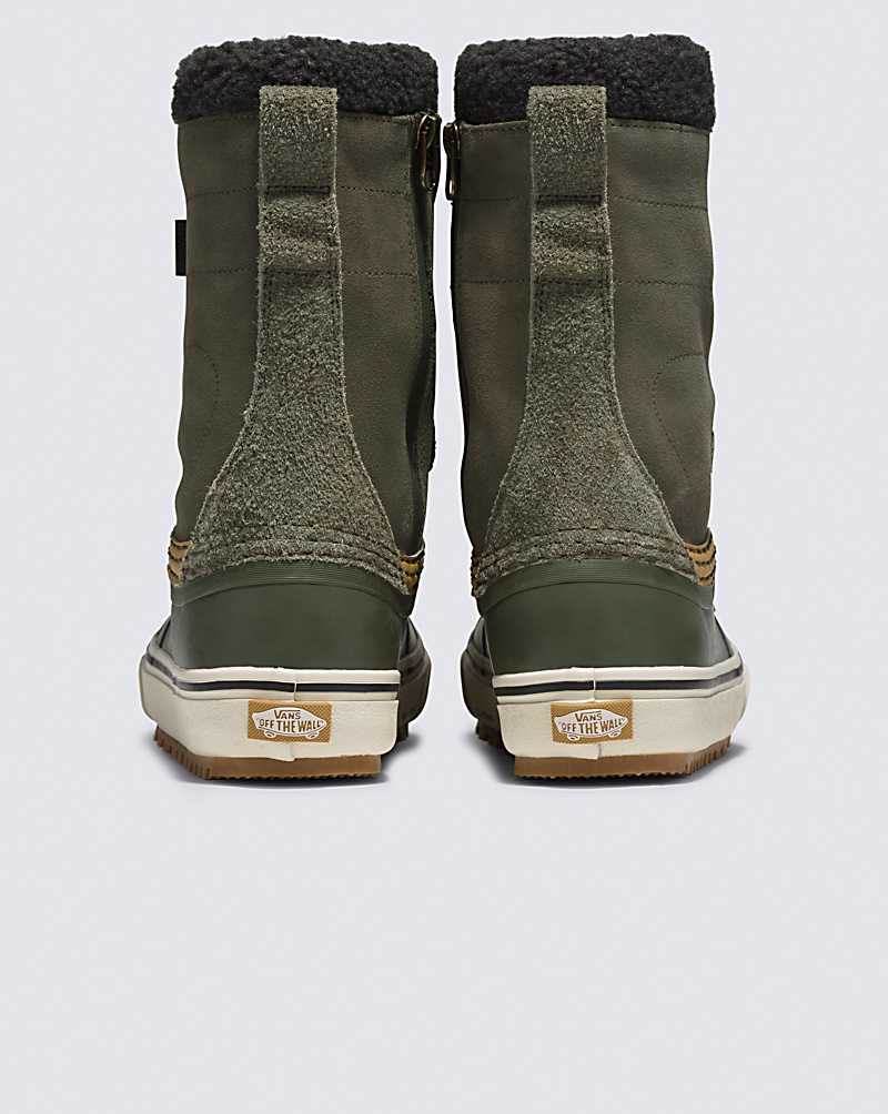 Vans Standard Zip Snow MTE Boot Women Snowboard Boots Olive | DU1-2866