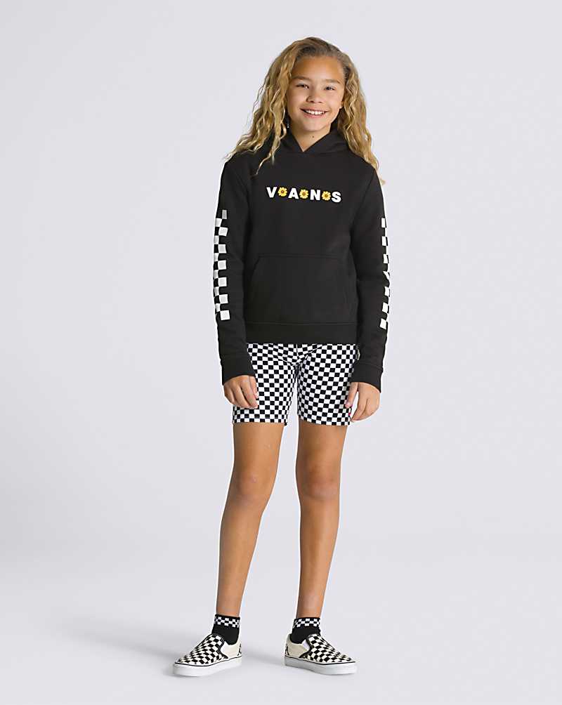 Vans Sunfloral Pullover Kids' Hoodie Black | QN1-3585