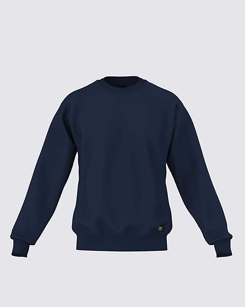 Vans Tacuba Solid Men Sweaters Blue | FH1-2724