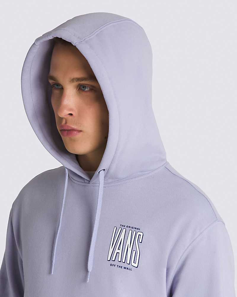 Vans Tall Views Pullover Men Hoodie Purple | ZQ1-8140