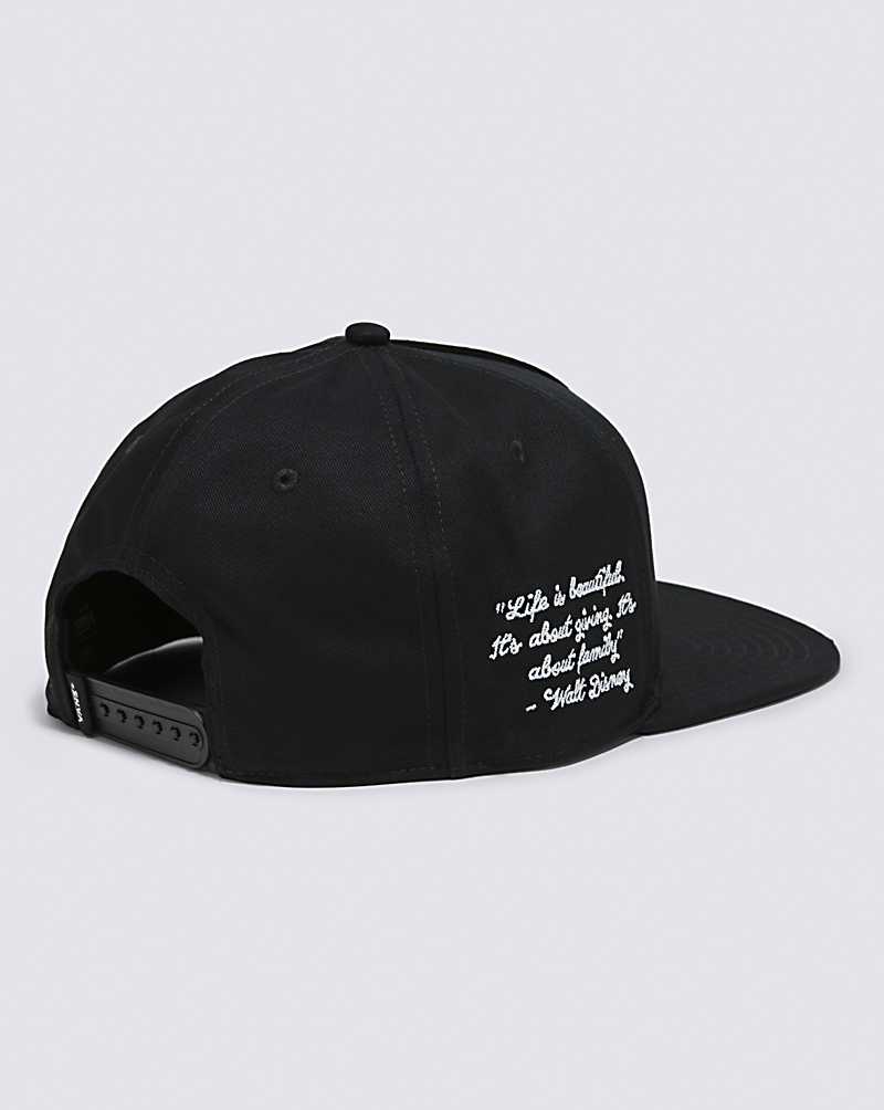 Vans Thats Me Snapback Men Hats Black | MT1-8368