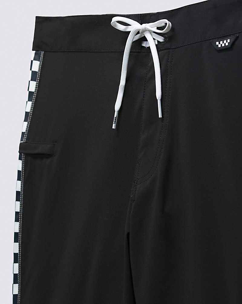 Vans The Daily Sidelines 18'' Men Boardshorts Black / White | BB1-8789