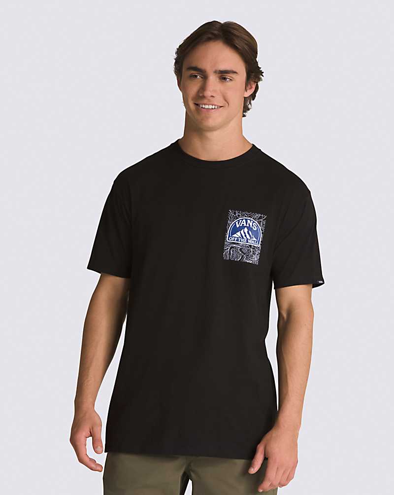 Vans The Incline Men T Shirts Black | NF1-9718