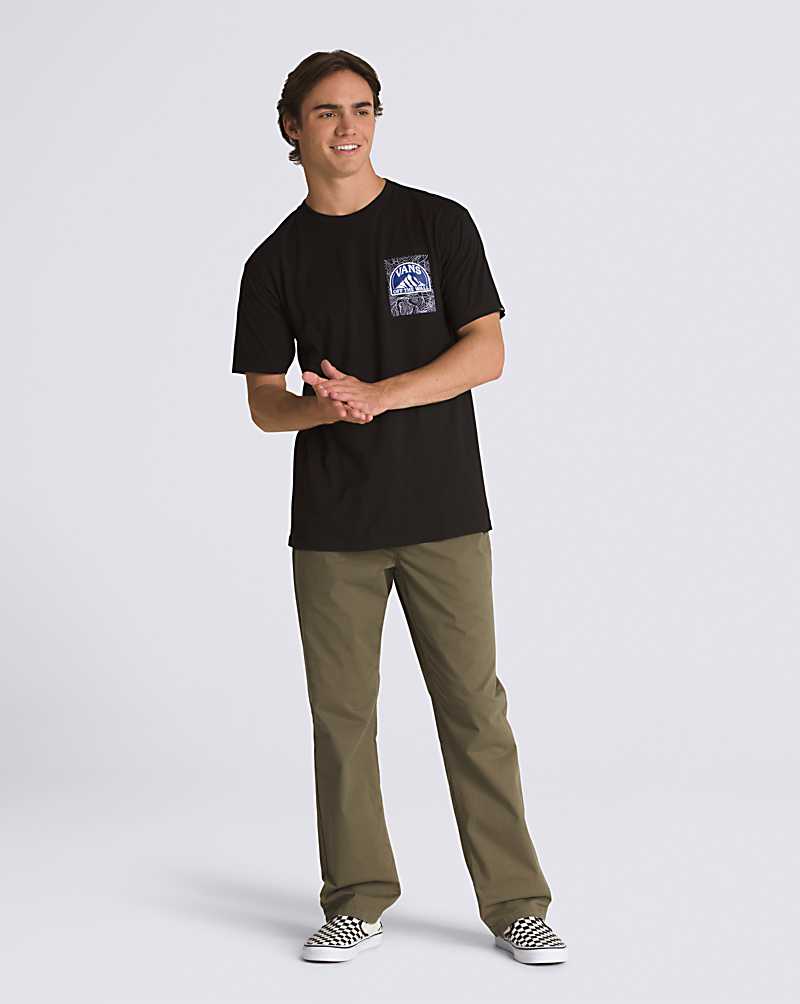 Vans The Incline Men T Shirts Black | NF1-9718