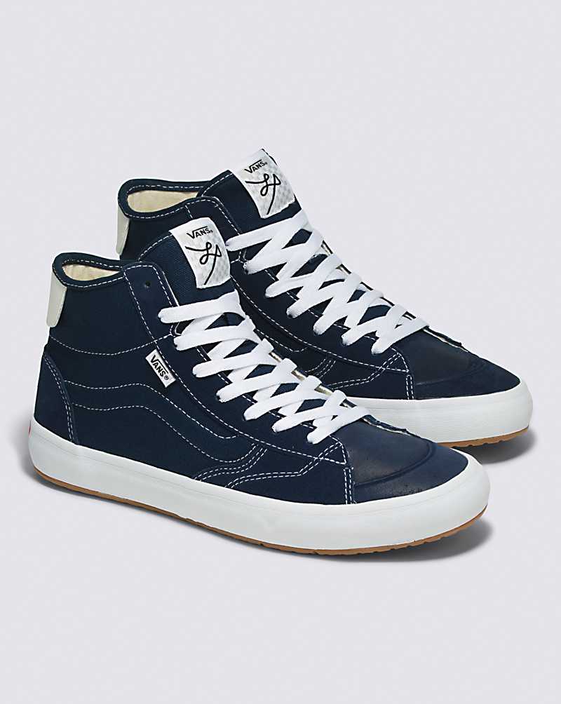 Vans The Lizzie Men High Top Sneakers Blue | SZ1-0256