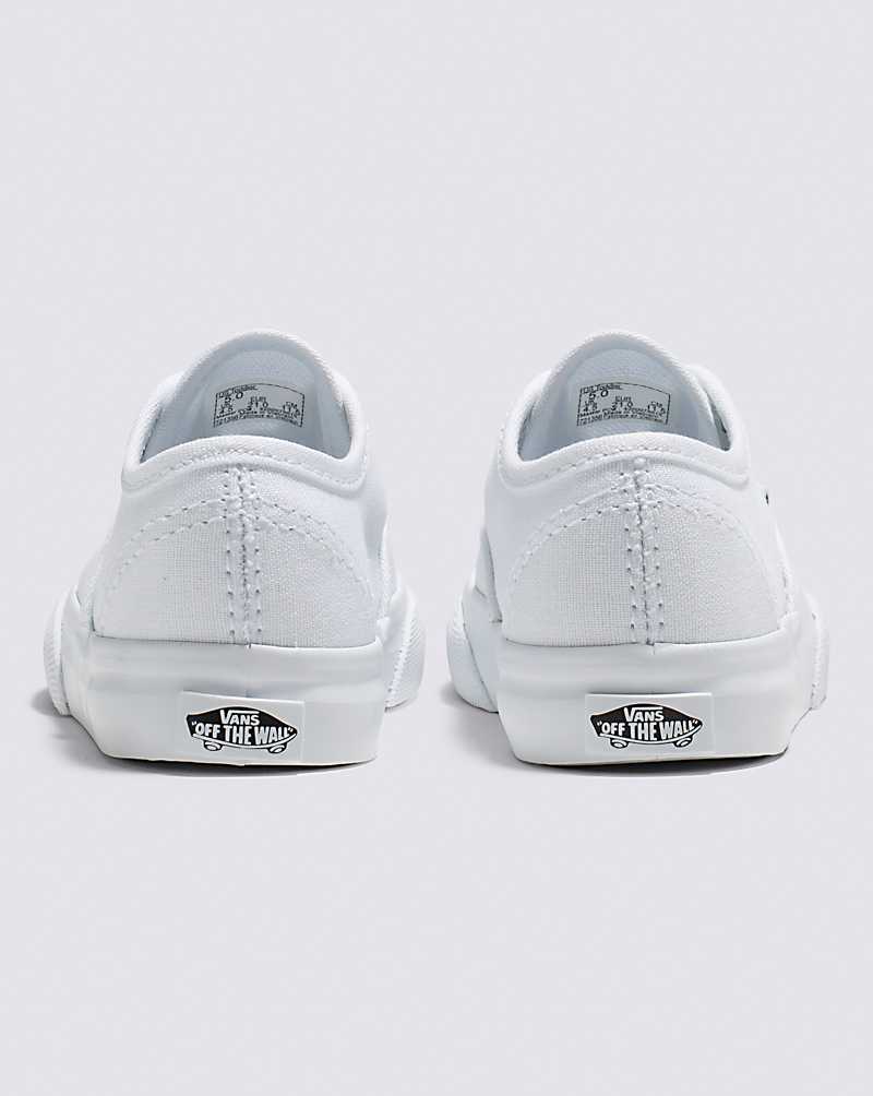 Vans Toddler Authentic Shoes Kids' Sneakers White | LQ1-9081