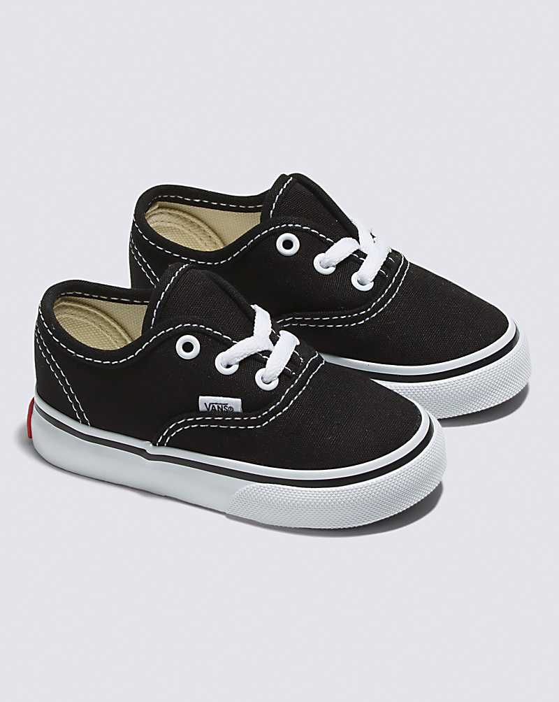 Vans Toddler Authentic Shoes Kids' Sneakers Black | VJ1-8625