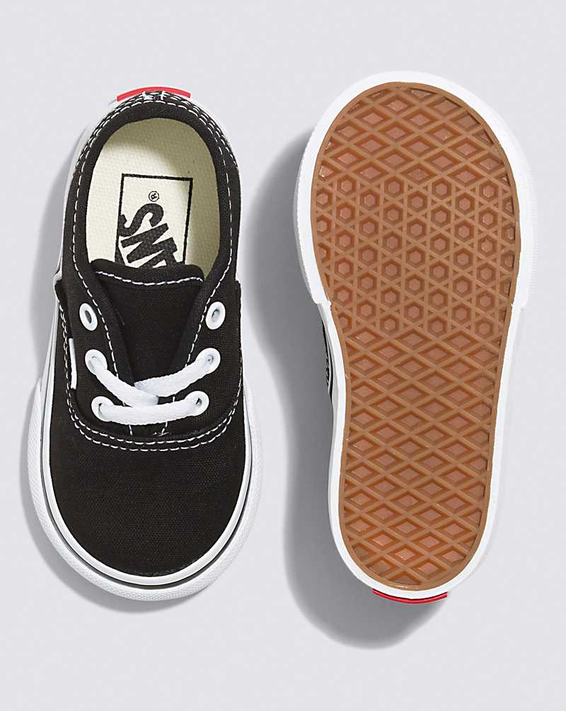 Vans Toddler Authentic Shoes Kids' Sneakers Black | VJ1-8625