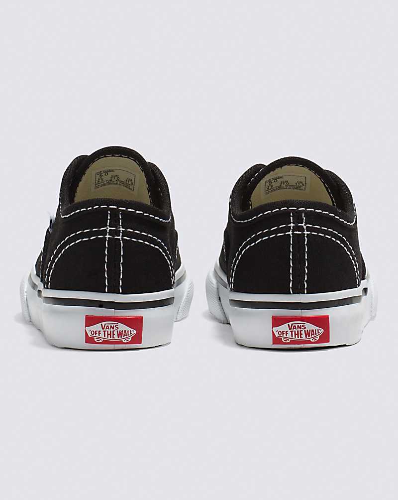 Vans Toddler Authentic Shoes Kids' Sneakers Black | VJ1-8625