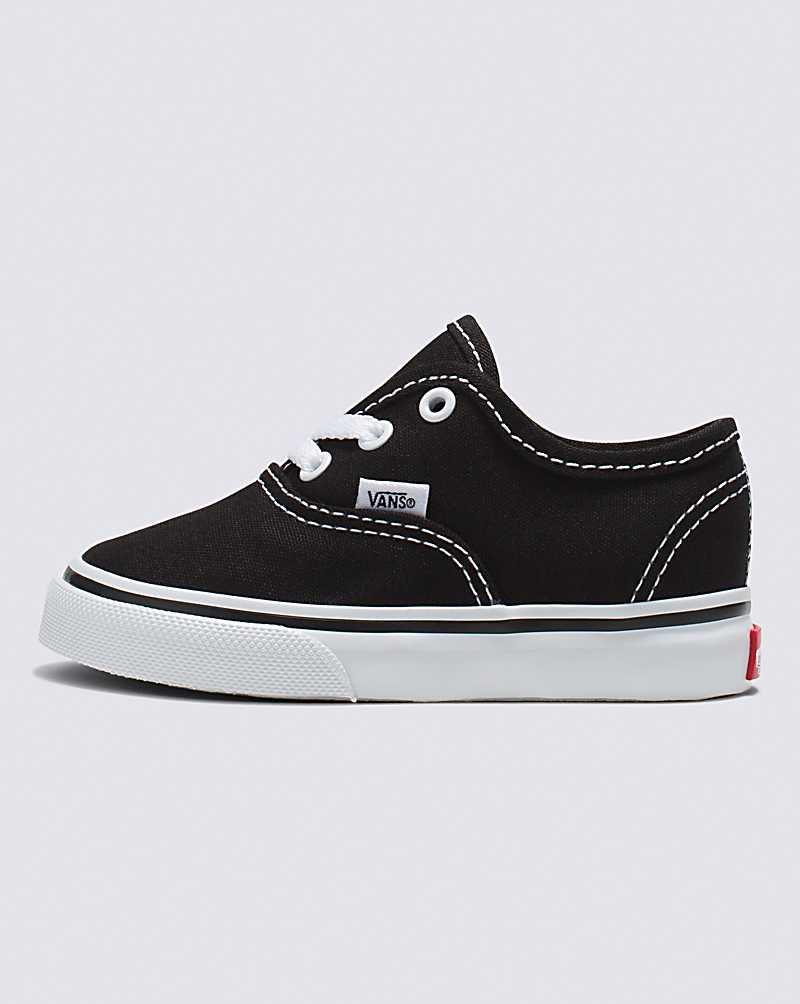 Vans Toddler Authentic Shoes Kids\' Sneakers Black | VJ1-8625