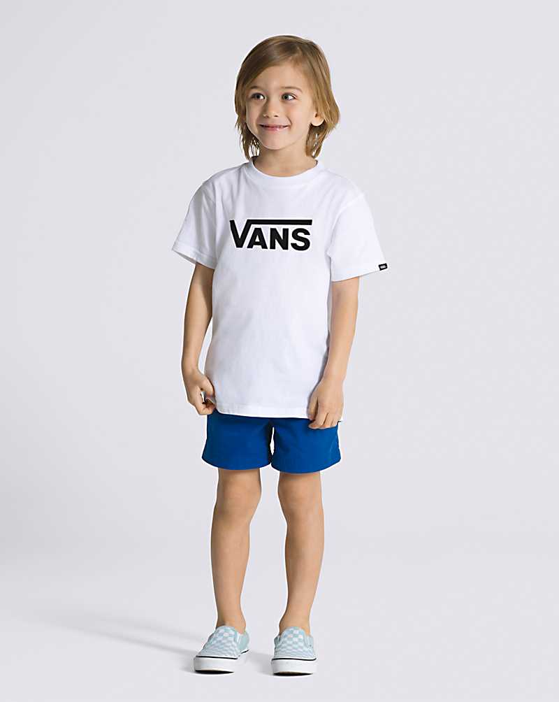 Vans Toddler Classic Kids Kids' T Shirts White / Black | QS1-9872