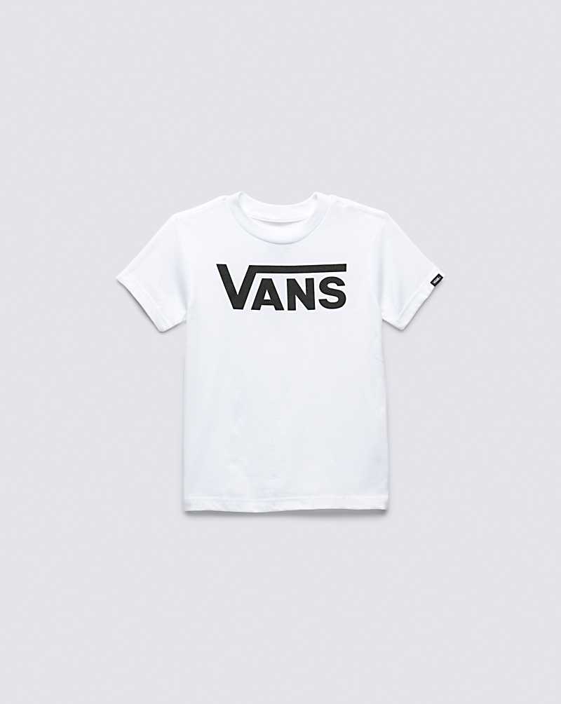 Vans Toddler Classic Kids Kids' T Shirts White / Black | QS1-9872