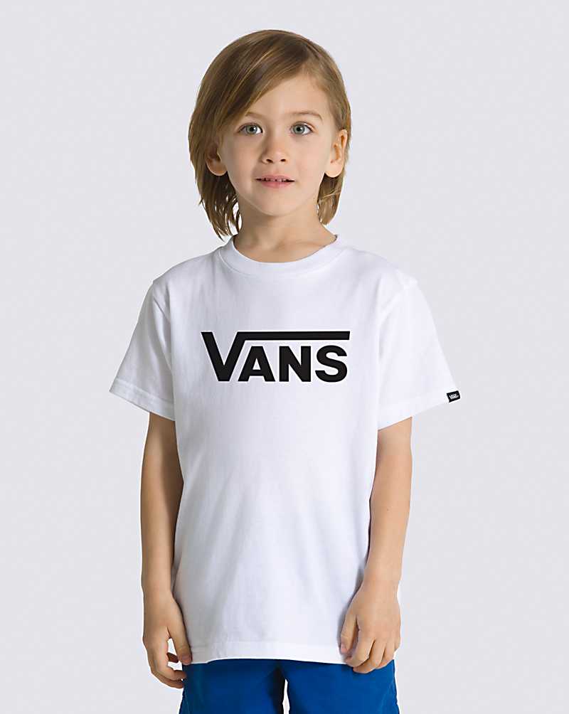 Vans Toddler Classic Kids Kids\' T Shirts White / Black | QS1-9872