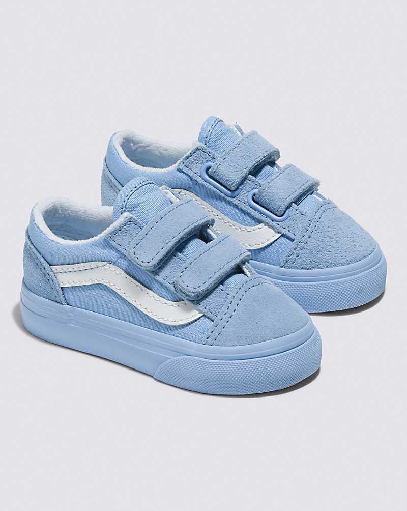 Vans Toddler Old Skool V Shoe Kids' Sneakers Blue | QN1-3371