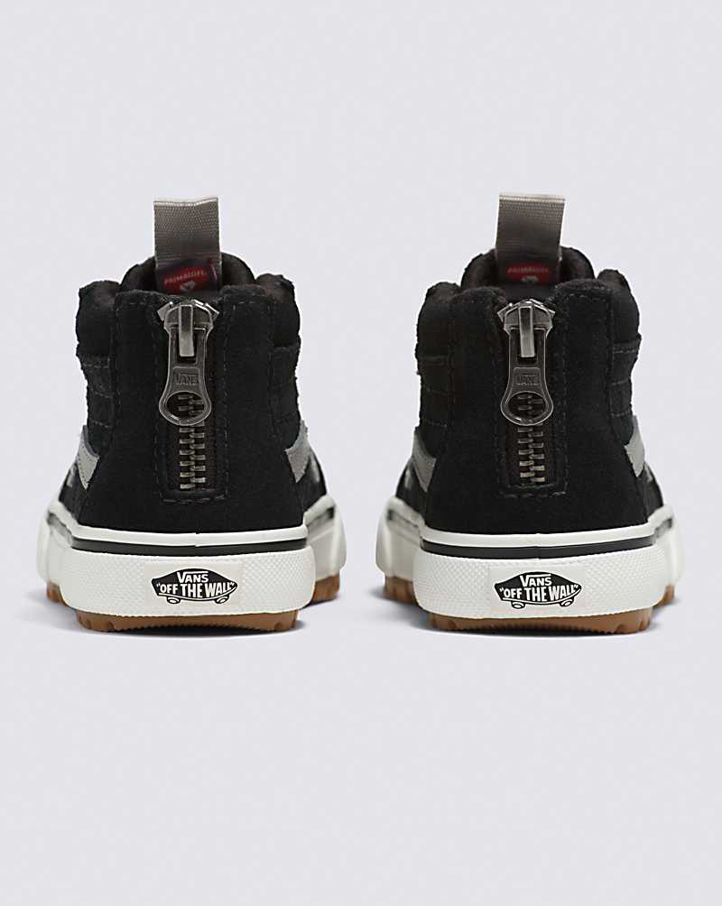 Vans Toddler Sk8-Hi Zip MTE-1 Shoe Kids' High Top Sneakers Black | RN1-0771