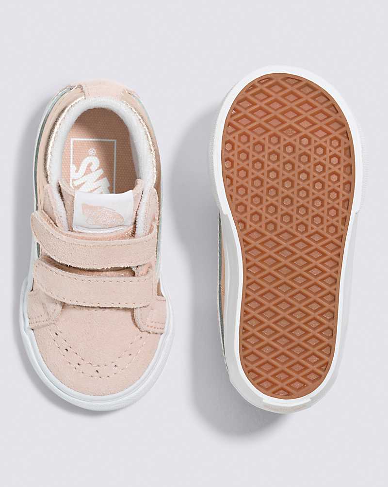 Vans Toddler Sk8-Mid Reissue V Shoe Kids' Sneakers Rose Gold | RO1-6782