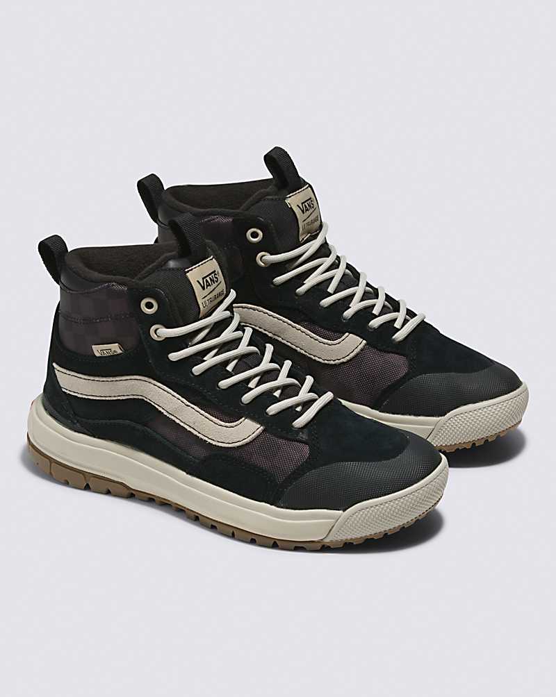 Vans Tonal Checkerboard UltraRange EXO Hi MTE-1 Shoe Men Boots Black | UO1-3599