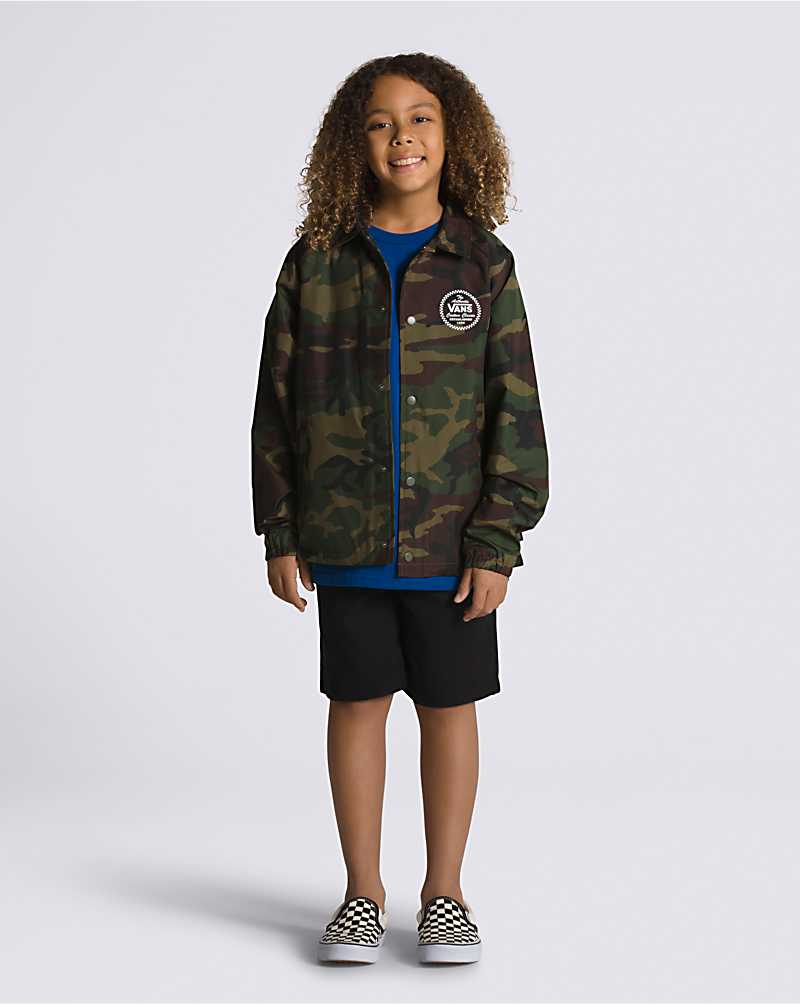 Vans Torrey Jacket Kids' Jackets Camo | WT1-5188