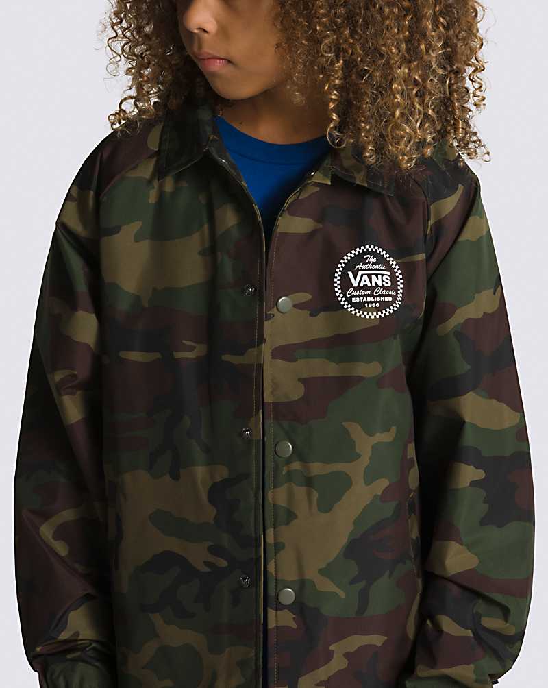 Vans Torrey Jacket Kids' Jackets Camo | WT1-5188