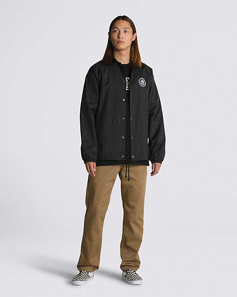 Vans Torrey Windbreaker Jacket Men Jackets Black | HT1-0426