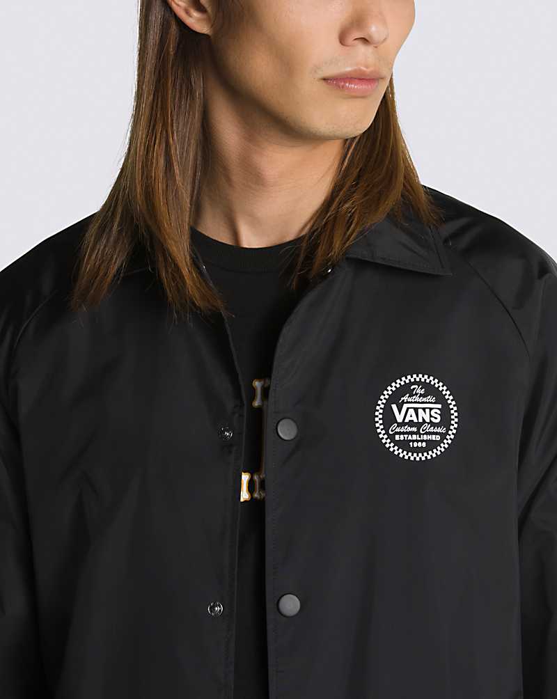 Vans Torrey Windbreaker Jacket Men Jackets Black | HT1-0426