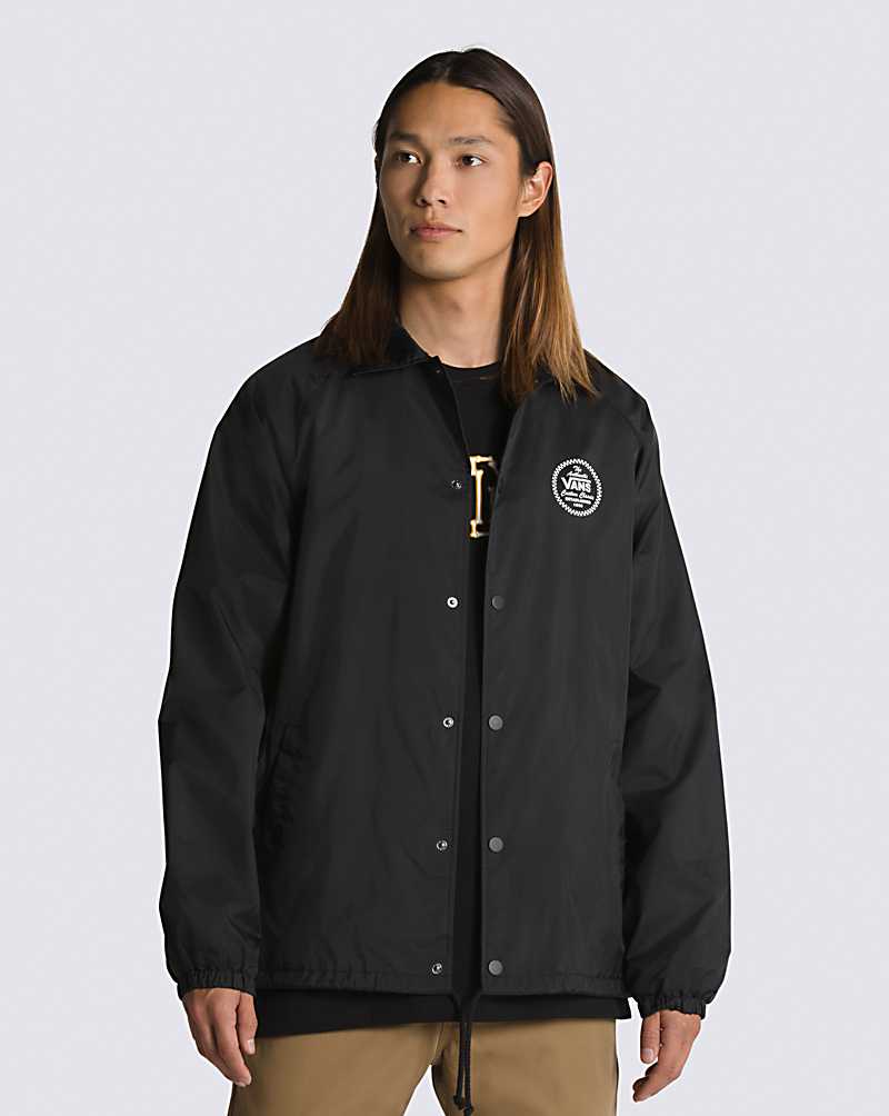 Vans Torrey Windbreaker Jacket Men Jackets Black | HT1-0426