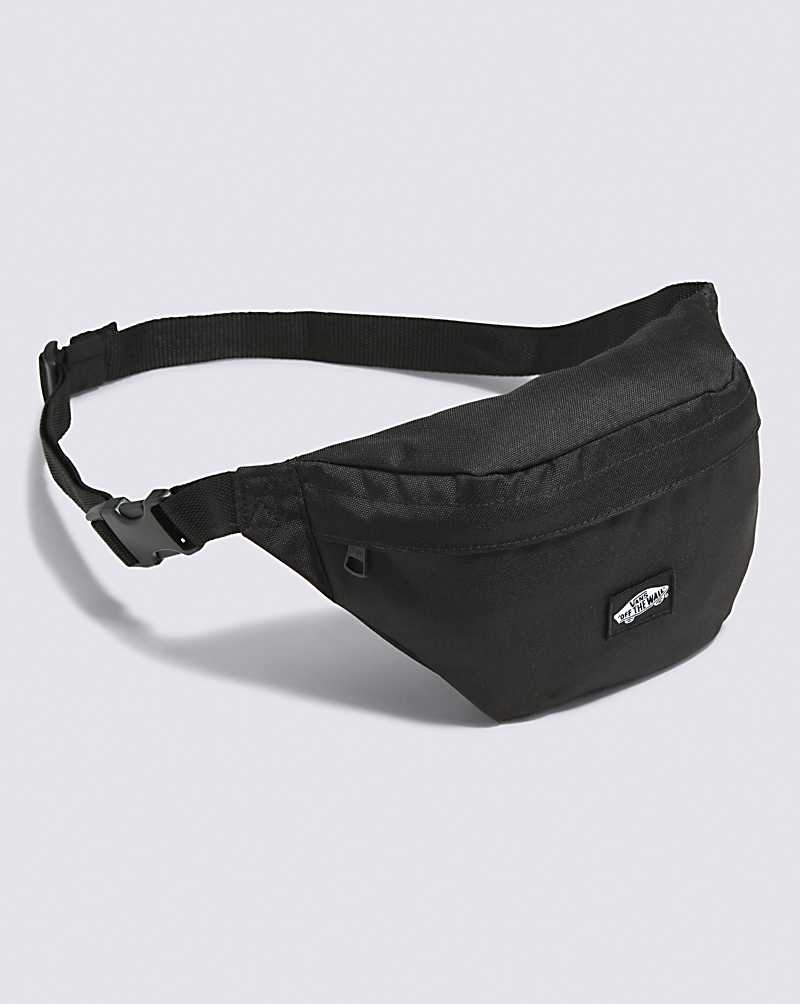 Vans Traveler Fanny Pack Bag Men Bags Black | DT1-8050