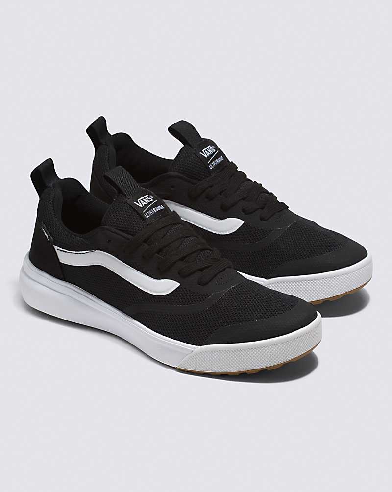 Vans UltraRange Rapidweld Shoes Women Casual Shoes Black / White | IK1-0894