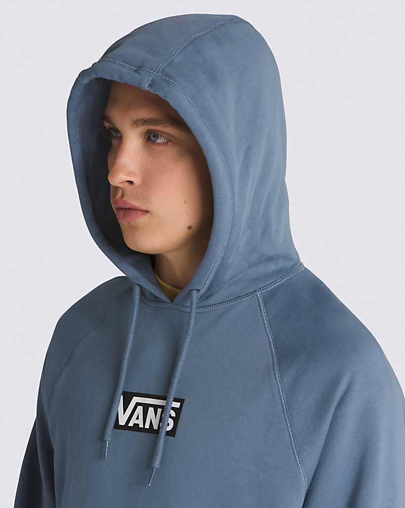 Vans Versa Standard Pullover Men Hoodie Blue | DP1-9208