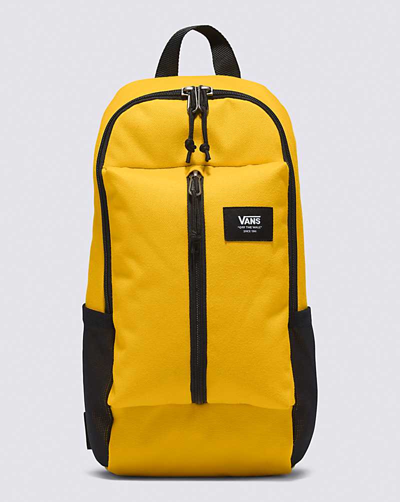 Vans Warp Sling Bag Men Bags Gold | DQ1-9413