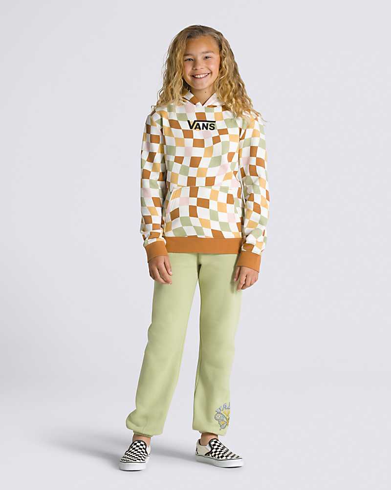 Vans Wavy Check Pullover Kids' Hoodie Multicolor | YE1-4727