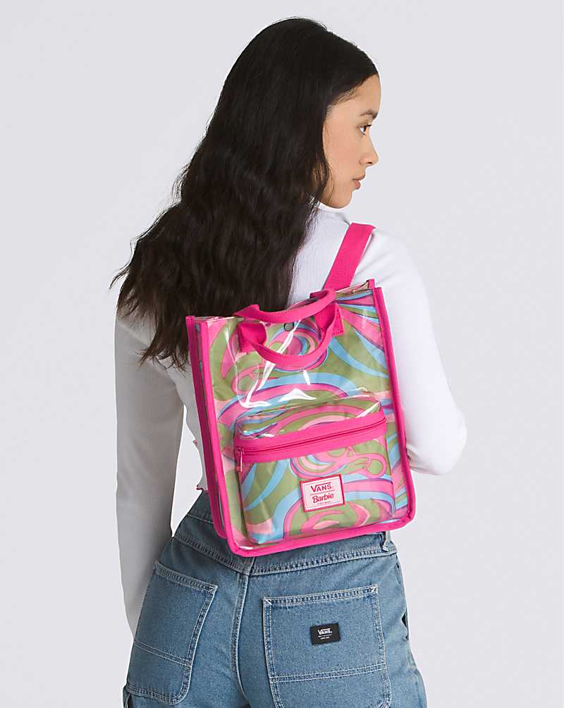 Vans X Barbie Flow Free Hand Mini Women Backpacks Pink | CI1-4411