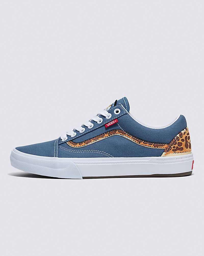 Vans X Fairdale BMX Old Skool Shoe Men Sneakers Blue / White | AX1-5060