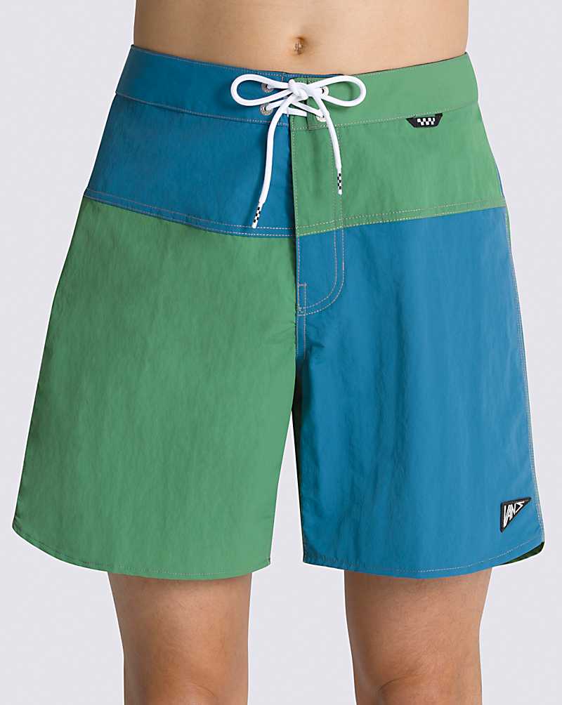 Vans X Pilgrim Blocked 17\'\' Men Boardshorts Navy | PV1-8467