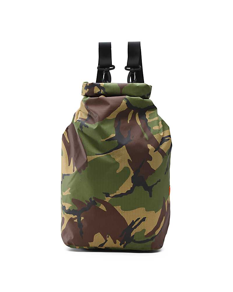 Vans X RÆBURN Rolltop Men Backpacks Camo | TR1-6965