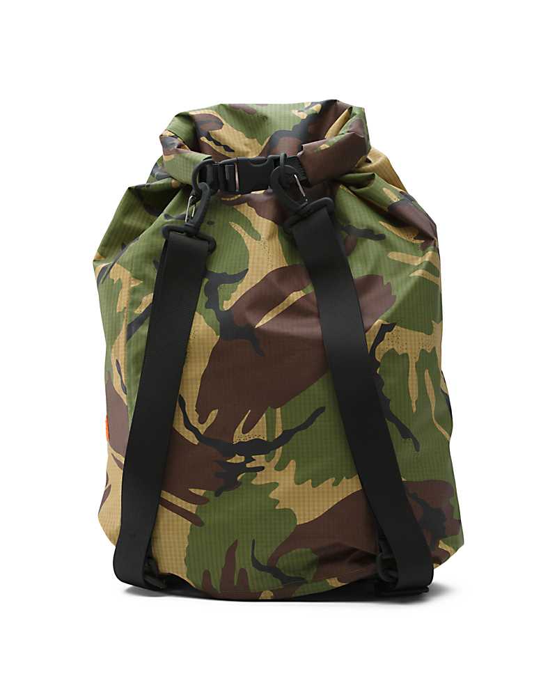 Vans X RÆBURN Rolltop Men Backpacks Camo | TR1-6965