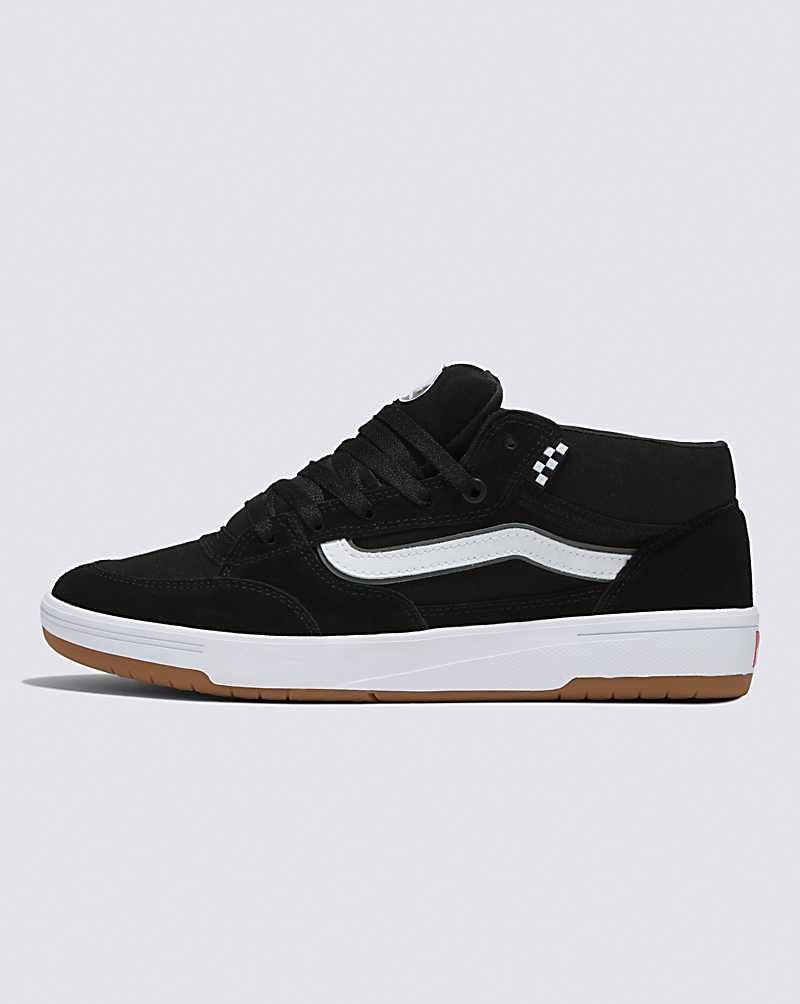 Vans Zahba Mid Men Sneakers Black / White | OM1-9518