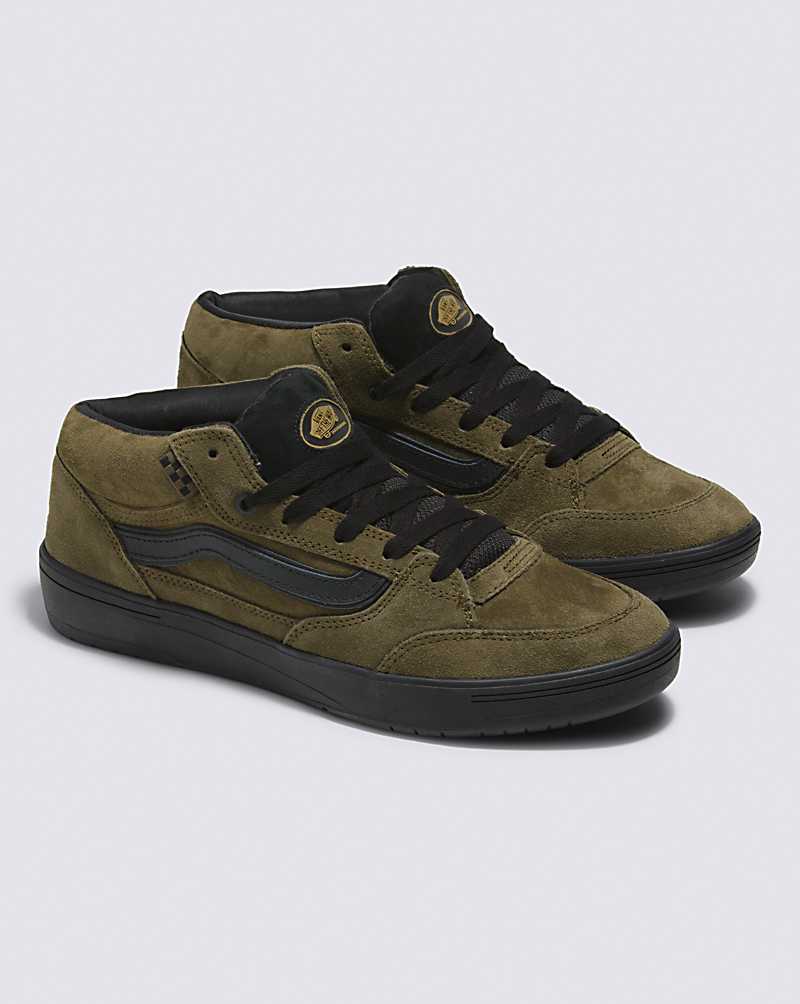 Vans Zahba Mid X Beatrice Domond Shoe Men Casual Shoes Dark Olive | EP1-7074